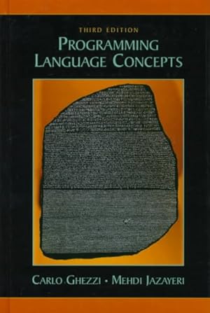 Immagine del venditore per Programming Language Concepts venduto da GreatBookPricesUK