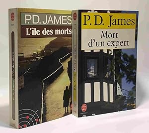 Seller image for Mort d'un expert + L'le des morts --- 2 livres for sale by crealivres