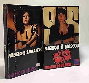 SAS Mission Sarajevo N°109 + Mission à Moscou N°99
