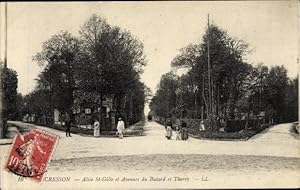 Ansichtskarte / Postkarte Vaucresson Hauts de Seine, Rond Point du Centre