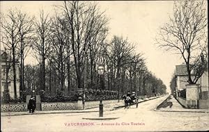 Ansichtskarte / Postkarte Vaucresson Hauts de Seine, Avenue du Clos Toutain