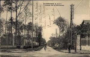 Ansichtskarte / Postkarte Vaucresson Hauts de Seine, Avenue de la Feuillaume