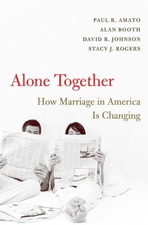 Imagen del vendedor de Alone Together : How Marriage in America Is Changing a la venta por GreatBookPricesUK