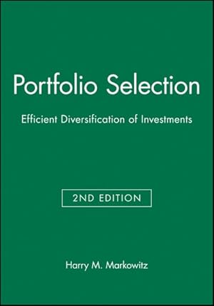 Seller image for Portfolio Selection : Efficient Diversification of Investments for sale by GreatBookPricesUK