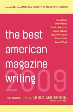 Seller image for Best American Magazine Writing 2009 for sale by GreatBookPricesUK