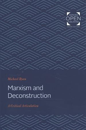 Image du vendeur pour Marxism and Deconstruction : A Critical Articulation mis en vente par GreatBookPricesUK