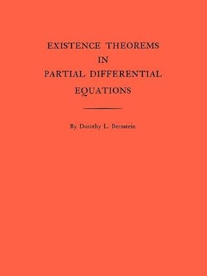 Image du vendeur pour Existence Theorems in Partial Differential Equations mis en vente par GreatBookPricesUK