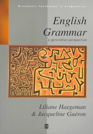 Image du vendeur pour English Grammar : A Generative Perspective mis en vente par GreatBookPricesUK