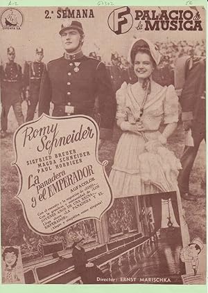 LA PANADERA Y EL EMPERADOR. Publicidad original de Prensa