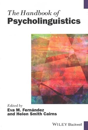 Imagen del vendedor de Handbook of Psycholinguistics a la venta por GreatBookPricesUK