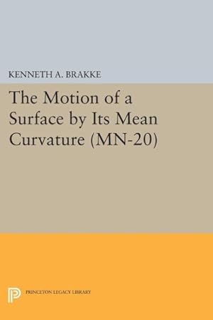 Immagine del venditore per Motion of a Surface by Its Mean Curvature venduto da GreatBookPricesUK
