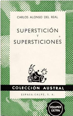 Imagen del vendedor de Supersticin y supersticiones a la venta por LIBRERA LAS HOJAS