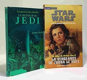 Bild des Verkufers fr Star wars. La saga du prince Ken Tome 3 : La vengeance de Zorba le Hutt + La guerre es toiles: Le retour du Jedi zum Verkauf von crealivres