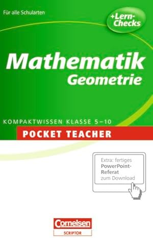 Bild des Verkufers fr Pocket Teacher - Sekundarstufe I: Mathematik: Geometrie zum Verkauf von Versandantiquariat Felix Mcke