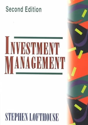 Seller image for Investment Management for sale by GreatBookPricesUK