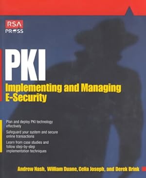 Imagen del vendedor de Pki : Implementing and Managing E-Security a la venta por GreatBookPricesUK