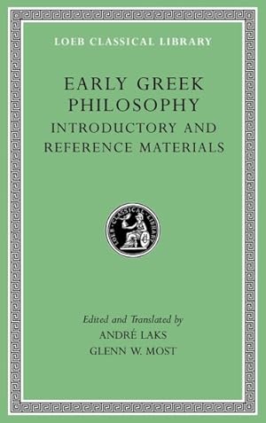 Immagine del venditore per Early Greek Philosophy : Introductory and Reference Materials venduto da GreatBookPricesUK