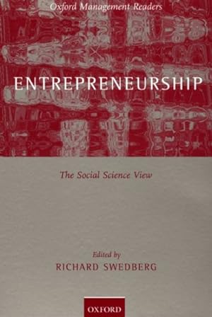 Bild des Verkufers fr Entrepreneurship : A Social Science View zum Verkauf von GreatBookPricesUK