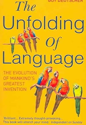 Imagen del vendedor de Unfolding of Language a la venta por GreatBookPricesUK