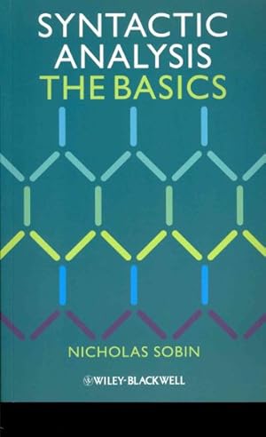 Image du vendeur pour Syntactic Analysis : The Basics mis en vente par GreatBookPricesUK