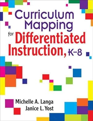 Bild des Verkufers fr Curriculum Mapping for Differentiated Instruction : K-8 zum Verkauf von GreatBookPricesUK