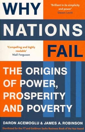 Imagen del vendedor de Why Nations Fail : The Origins of Power, Prosperity and Poverty a la venta por GreatBookPricesUK