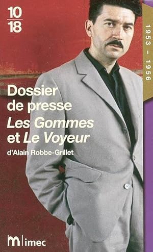 Seller image for Dossier de presse Les Gommes et Le Voyeur d'Alain Robbe-Grillet (1953-1956) for sale by Librairie Franaise de Florence