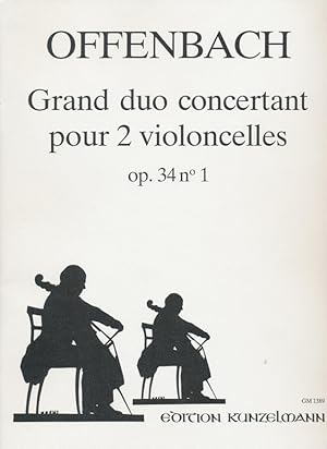 Seller image for Grand duo concertant Opus 34 nr. 1 : pour 2 violoncelles (GM 1389) for sale by CorgiPack