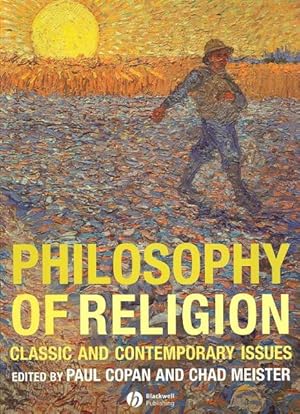 Seller image for Philosophy of Religion : Classic and Contemporary Issues for sale by GreatBookPricesUK