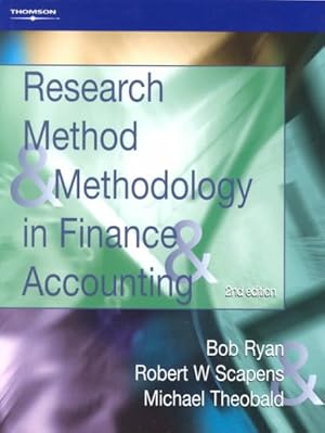 Image du vendeur pour Research Method and Methodology in Finance and Accounting mis en vente par GreatBookPricesUK