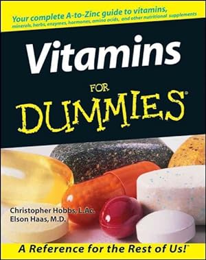 Imagen del vendedor de Vitamins for Dummies a la venta por GreatBookPricesUK