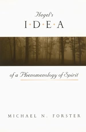 Image du vendeur pour Hegel's Idea of a Phenomenology of Spirit mis en vente par GreatBookPricesUK