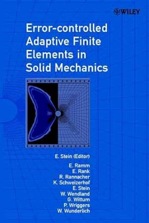 Seller image for Error-Controlled Adaptive Finite Elements in Solid Mechanics Chanics for sale by GreatBookPricesUK