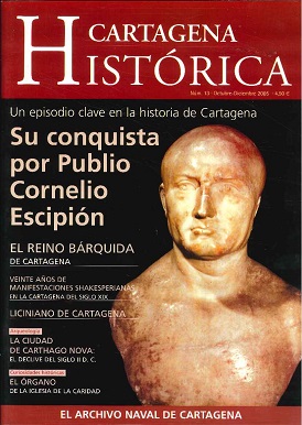 Imagen del vendedor de Cartagena Histrica. Cuaderno monogrfico n 13Su Conquista Por Publio Cornelio Escipin a la venta por lisarama