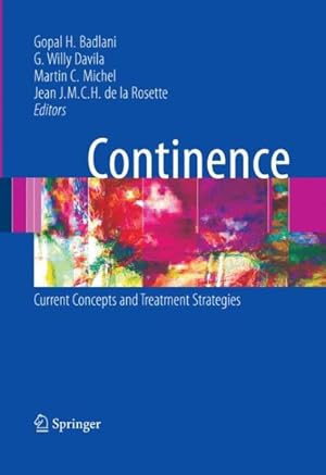 Immagine del venditore per Continence : Current Concepts and Treatment Strategies venduto da GreatBookPricesUK