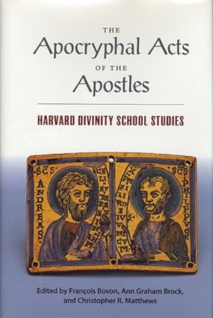 Immagine del venditore per Apocryphal Acts of the Apostles : Harvard Divinity School Studies venduto da GreatBookPricesUK