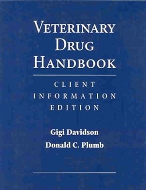 Imagen del vendedor de Veterinary Drug Handbook : Client Information a la venta por GreatBookPricesUK