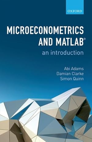 Seller image for Microeconometrics and Matlab : An Introduction for sale by GreatBookPricesUK