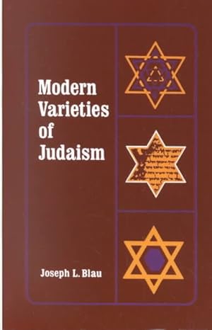 Image du vendeur pour Modern Varieties of Judaism mis en vente par GreatBookPricesUK