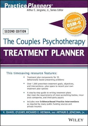 Seller image for Couples Psychotherapy Treatment Planner : With DSM-5 Updates for sale by GreatBookPricesUK