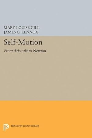 Seller image for Self-motion : From Aristotle to Newton for sale by GreatBookPricesUK