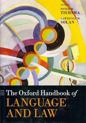 Immagine del venditore per Oxford Handbook of Language and Law venduto da GreatBookPricesUK