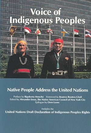 Bild des Verkufers fr Voice of Indigenous Peoples zum Verkauf von GreatBookPricesUK