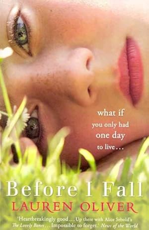 Imagen del vendedor de Before I Fall : The Official Film Tie-in That Will Take Your Breath Away a la venta por GreatBookPricesUK