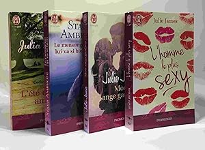 Bild des Verkufers fr L'homme le plus sexy + Mon ange gardien + Le mensonge lui va si bien + L't des deux amours --- 4 livres zum Verkauf von crealivres