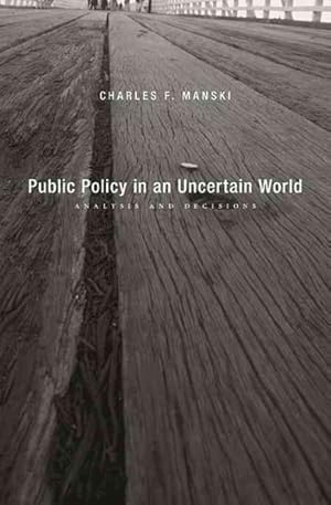 Immagine del venditore per Public Policy in an Uncertain World : Analysis and Decisions venduto da GreatBookPricesUK