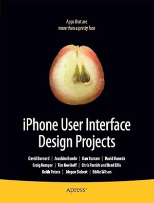 Seller image for iPhone User Interface Design Projects for sale by GreatBookPricesUK