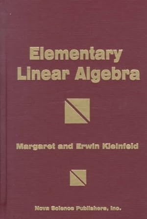 Seller image for Elementary Linear Algebra for sale by GreatBookPricesUK