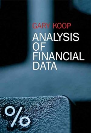 Seller image for Analysis of Financial Data for sale by GreatBookPricesUK