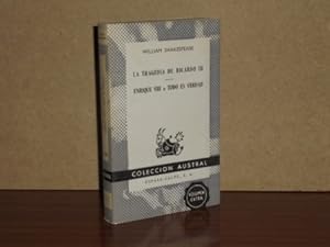 Imagen del vendedor de LA TRAGEDIA DE RICARDO III - ENRIQUE VIII o TODO ES VERDAD a la venta por Libros del Reino Secreto